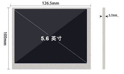 群创5.6寸液晶屏AT056TN53的工业应用中的优势