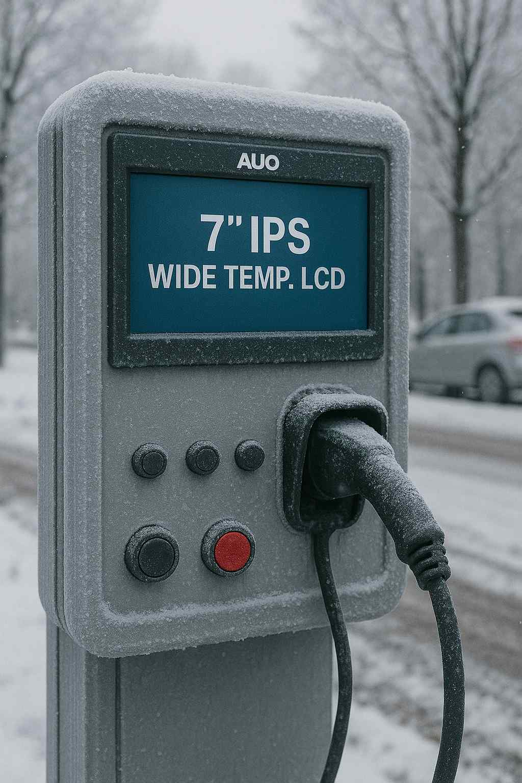 AUO友达7寸IPS宽温液晶屏G070VW01.012工业液晶屏参数解读 cover image