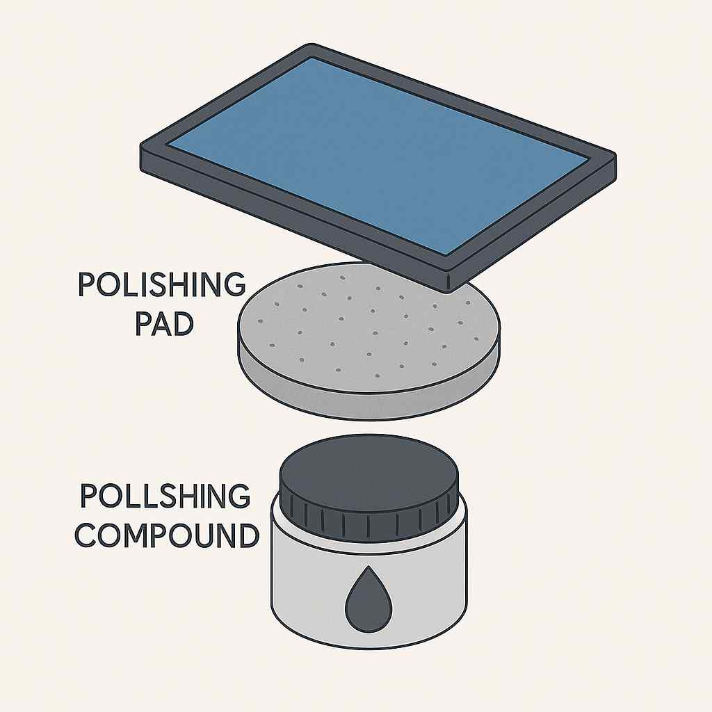 TFT液晶屏抛光用什么材料？液晶屏打磨抛光 cover image