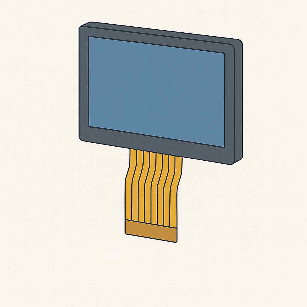 BOE京东方7寸工业液晶屏GV070WVM-N14-800×480分辨率TFT液晶模组方案 cover image