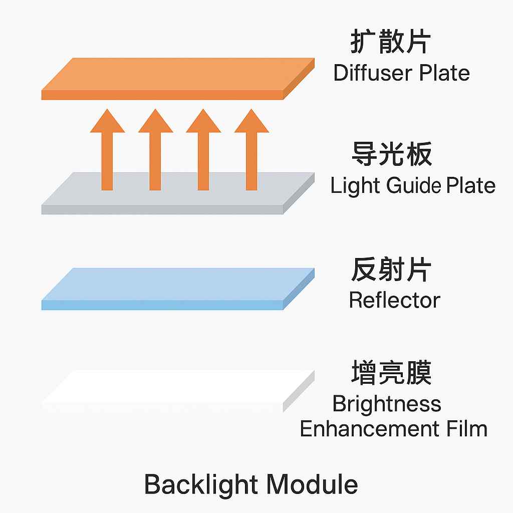 TFT-LCD液晶屏扩散片是什么样子的,液晶背光面板扩散片 cover image