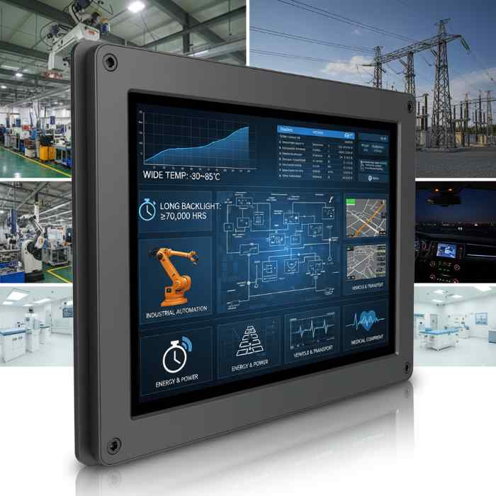 AUO友达10.4寸宽温液晶屏G104VAN01.0WLED背光液晶模组 cover image