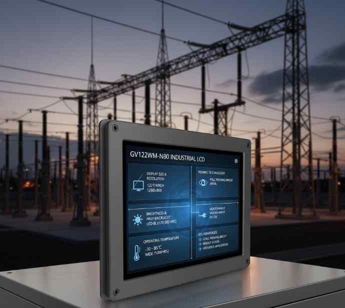 BOE京东方12.2寸工业液晶屏GV122WXM-N80液晶模组参数解析 cover image