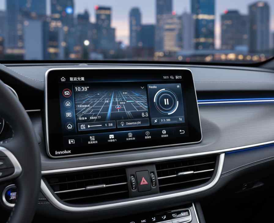 Innolux群创光电8寸车载液晶屏_IDJ080IA-11A液晶模组TFT宽温液晶屏 cover image