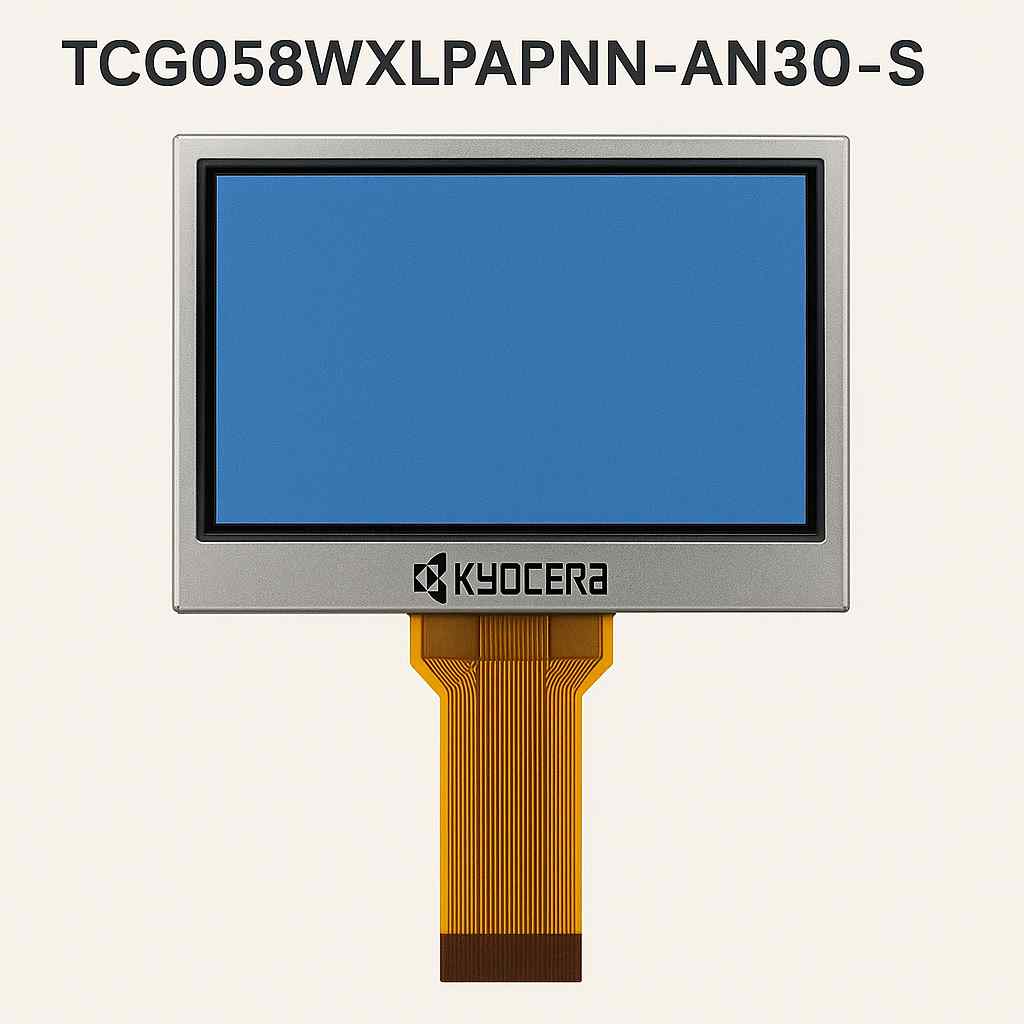 Kyocera京瓷代理5.8寸工业液晶屏TCG058WXLPAPNN-AN30-S液晶模组面板供应 cover image