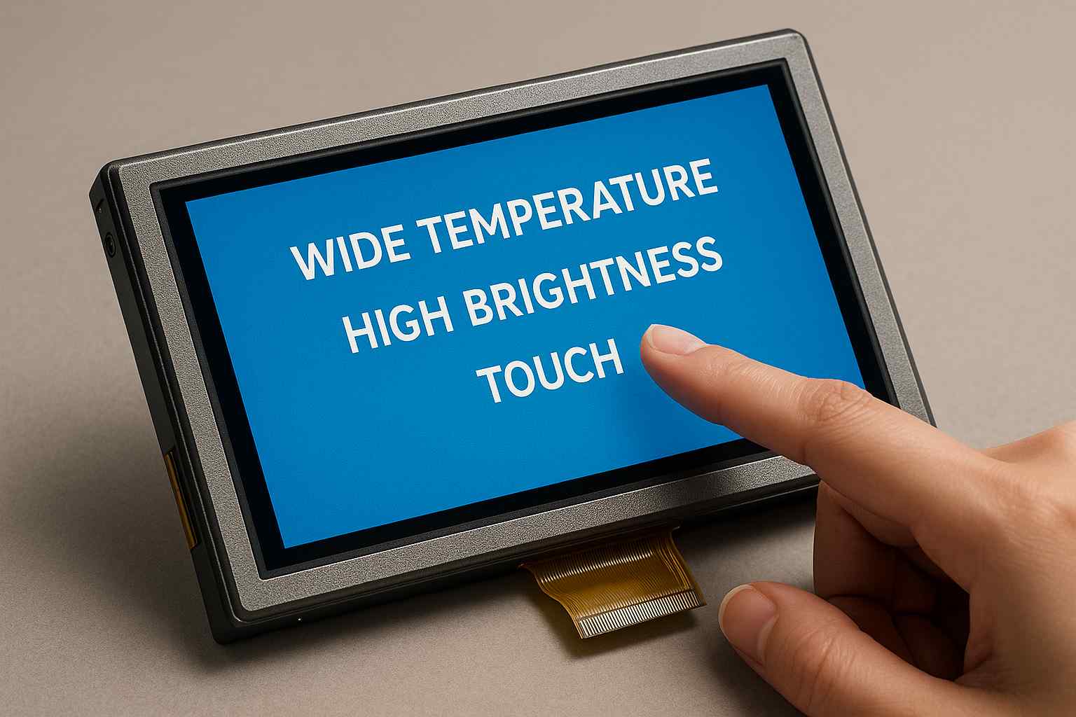 Kyocera京瓷6.5英寸液晶模组C0650VG65200-BT-AB高亮工业级触摸液晶屏 cover image