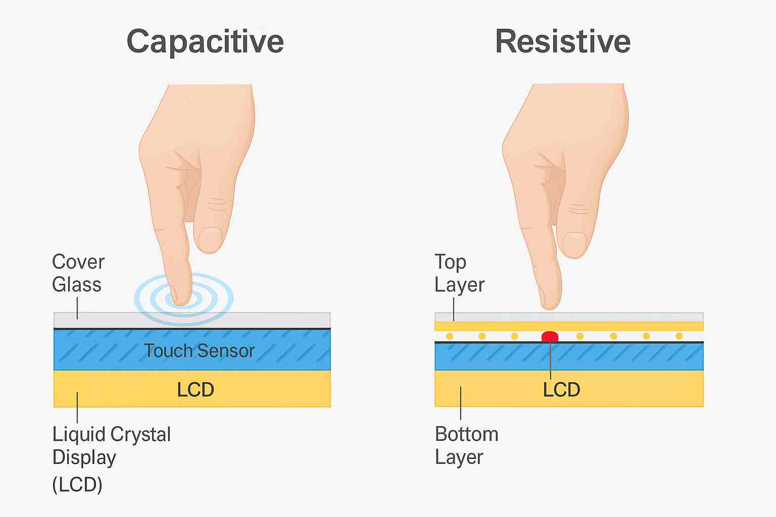 工业场景下,电阻触摸液晶屏和电容触摸液晶屏该怎么选？ cover image